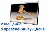 ПРОВЕДЕНИИ АУКЦИОНА