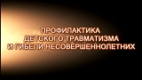 ПРОФИЛАКТИКА ДЕТСКОГО ТРАВМАТИЗМА И СМЕРТНОСТИ ОТ ВНЕШНИХ ПРИЧИН